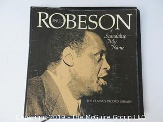 Vinyl Record Set: Paul Robeson - Scandalize My Name; 1976 