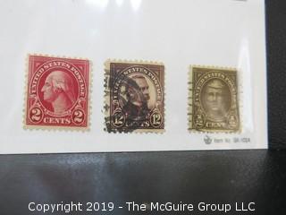 Assortment including collectible stamps