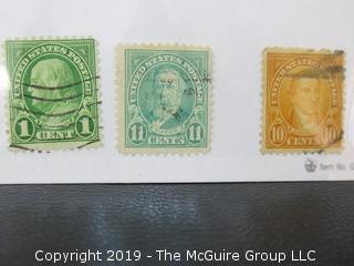 Assortment including collectible stamps