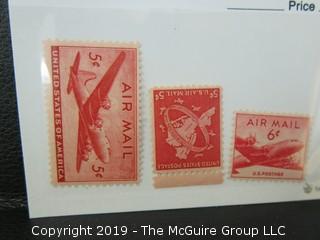 Assortment including collectible stamps