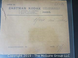 Eastman Kodak photos, negatives and marketing materials from Paris Branch