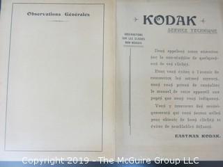 Eastman Kodak photos, negatives and marketing materials from Paris Branch