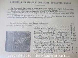 Eastman Kodak photos, negatives and marketing materials from Paris Branch