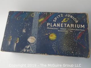 1954 Spitz Junior Plantetarium; working condition; original box (some damage)