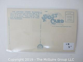 Collection of (6) Vintage Post Cards of Washington DC and (2) post card booklets