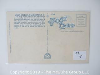 Collection of (6) Vintage Post Cards of Washington DC and (2) post card booklets