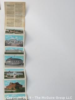 Collection of (6) Vintage Post Cards of Washington DC and (2) post card booklets