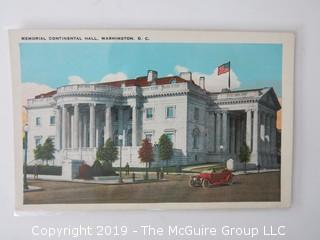 Collection of (6) Vintage Post Cards of Washington DC and (2) post card booklets