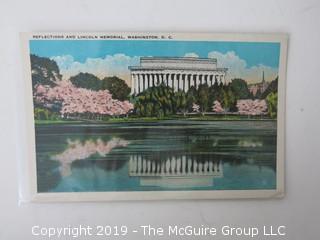 Collection of (10) Vintage Post Cards of Washington DC