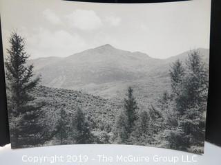 7 1/2" x 9 1/2" professional B&W photo, circa 1940, Appalachian Mountain Trail, White Mts. of New Hampshire 