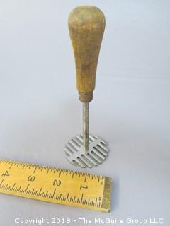 Wood Handled Masher 