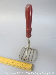 Wood Handled Masher 