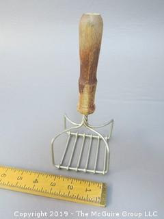 Wood Handled Masher 