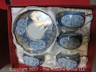 (2) NIB decorative china sets