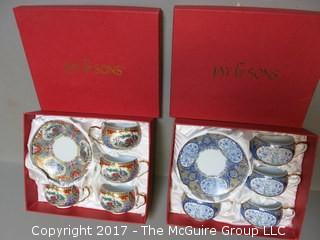 (2) NIB decorative china sets