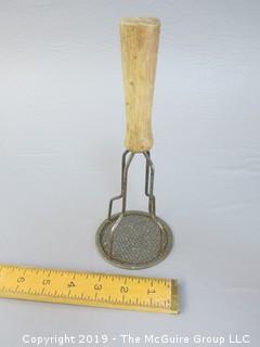 Wood Handled Masher 