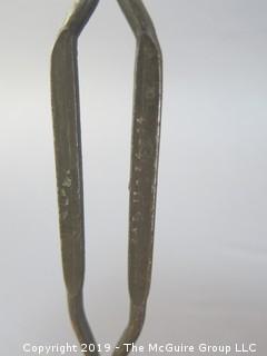 Metal Handled Masher; marked Thompson and Sharpley