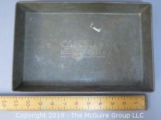 Baking Tin; marked "Calumet Baking Powder"