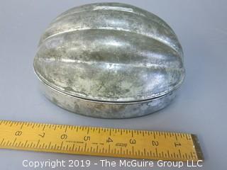 Pudding Tin; Lidded 