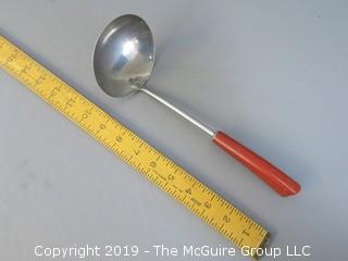 Stainless Steel Ladle with red bakelite handle