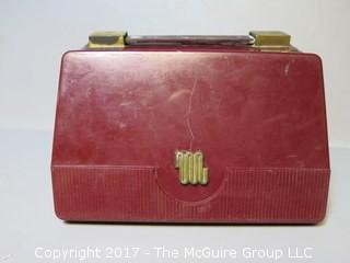 1950 Motorola Tube Model 5M2U Electric/Battery Radio, serial # 29747