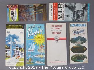 Collection of Ephemera including Los Angeles and Vicinity Freeways circa 1960's