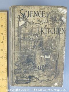 1892 Cookbook: "Science in the Kitchen" by Mrs. E.E. Kellogg - WILL SHIP ALL ITEMS 