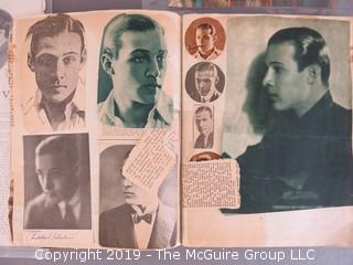 Scrapbook featuring all things Rudolph Valentino