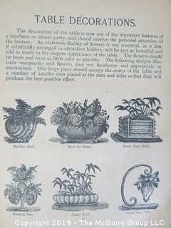 Book Title: 1894 Imperial Cookbook by Mrs. Grace Townsend - WILL SHIP ALL ITEMS 