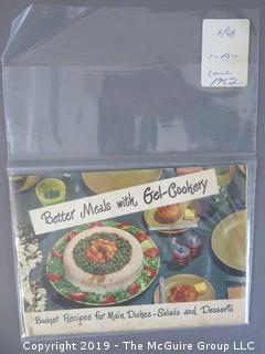 1950's Collection of Food Pamphlets and Recipe Books