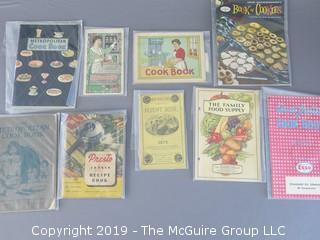 Collection of Food Pamphlets and Recipe Books as far back as 1879