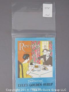 1920's Collection of Food Pamphlets and Recipe Books