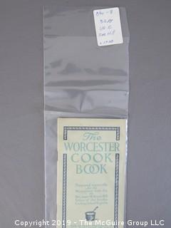 1920's Collection of Food Pamphlets and Recipe Books