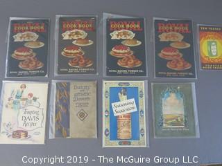 1920's Collection of Food Pamphlets and Recipe Books