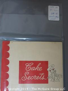 1940's Collection of Food Pamphlets and Recipe Books