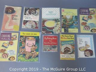 1940's Collection of Food Pamphlets and Recipe Books