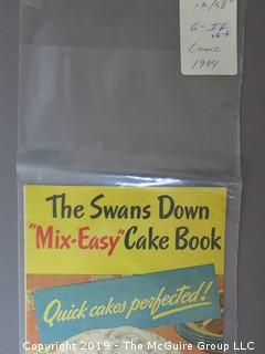 1940's Collection of Food Pamphlets and Recipe Books