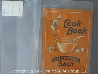 1930's Collection of Food Pamphlets and Recipe Books