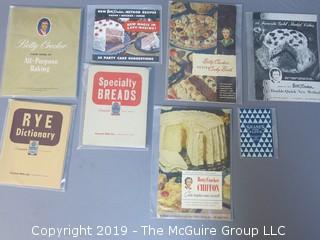 1940's Collection of Food Pamphlets and Recipe Books