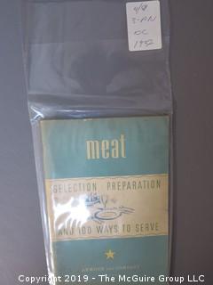 1930's Collection of Food Pamphlets and Recipe Books