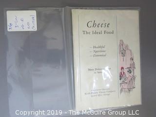 1920's Collection of Food Pamphlets and Recipe Books