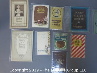 1920's Collection of Food Pamphlets and Recipe Books