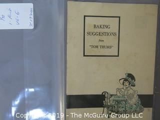 1920's Collection of Food Pamphlets and Recipe Books