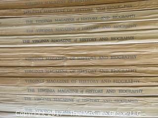 "Virginia Magazine of History and Biography" - see multiple photos 