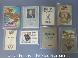 1920's Collection of Food Pamphlets and Recipe Books