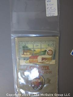 1920's Collection of Food Pamphlets and Recipe Books