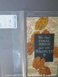 1920's Collection of Food Pamphlets and Recipe Books