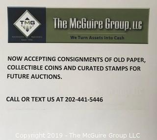 Accepting Consignments for Future Auctions