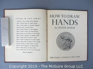 Book Title: "How To Draw Hands" by Oliver Senior; 2nd Impression, April 1945