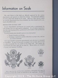 Book Title: "Seals and Other Devices in Use in the Government Printing Office"; June 1950  WILL SHIP